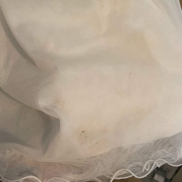 American Princess Girls pick and white dress, size 6 - Picture 5 of 7